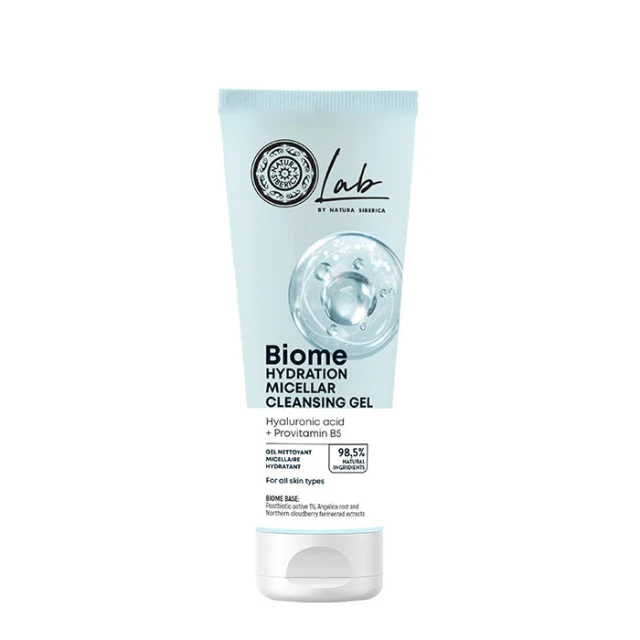 Natura Siberica Biome Hydration Micellar Face Cleansing Gel 140ml