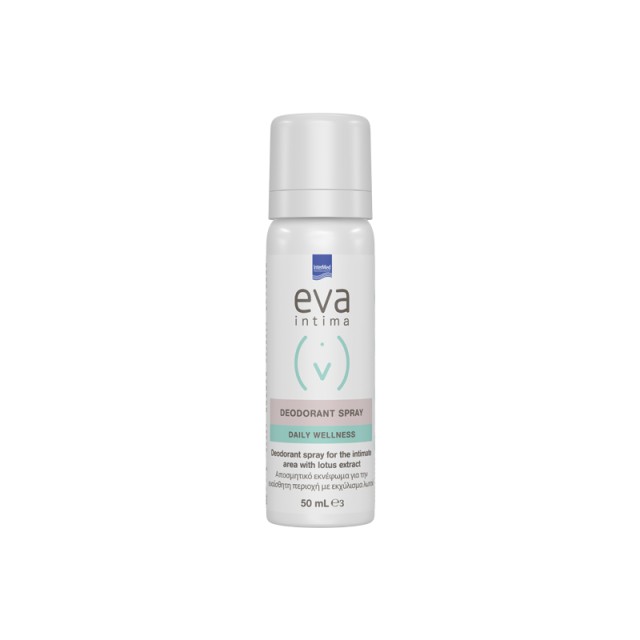 InterMed Deodorant Spray,Αποσμητικό Εκνέφωμα για την Ευαίσθητη Περιοχή με Εκχύλισμα Λωτού 50ml