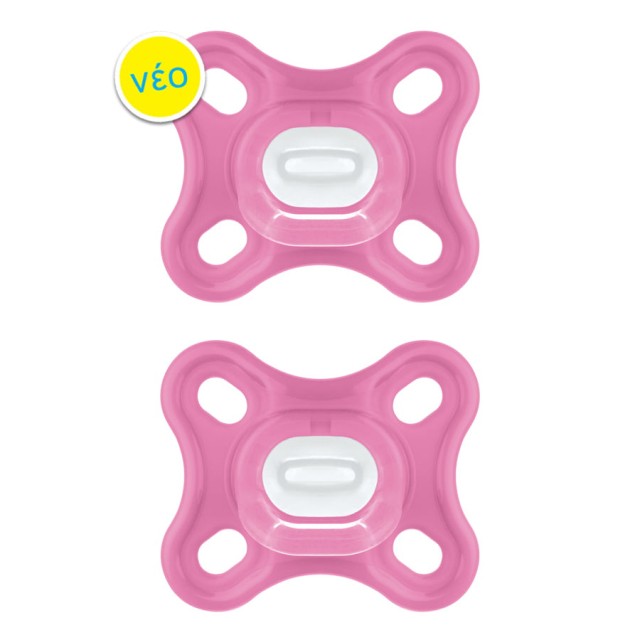 MAM - Comfort Πιπίλα Σιλικόνης Ροζ 0-2m | 2τμχ