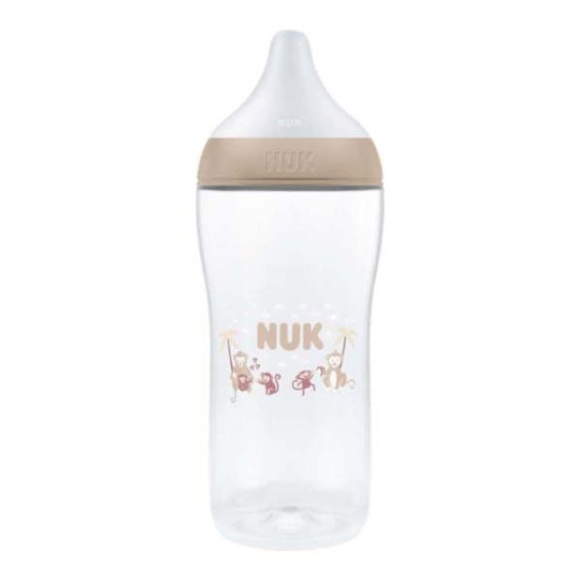 NUK Perfect Match Πλαστικό Μπιμπερό με Δείκτη Ελέγχου Θερμοκρασίας 6m+, 360ml