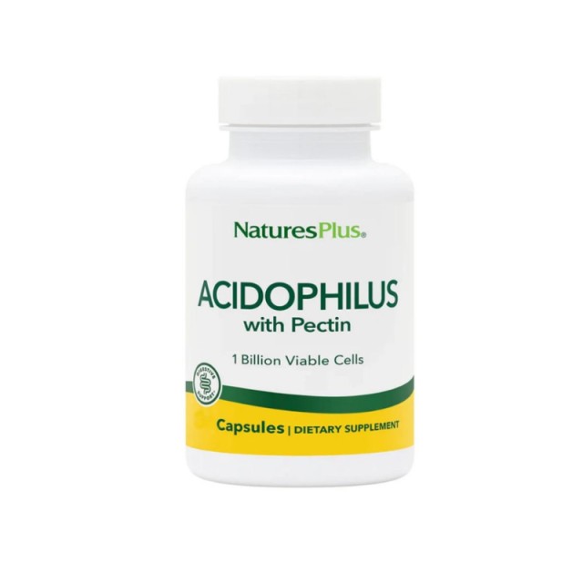 Natures Plus Acidophilus with Pectin Προβιοτικά 30 κάψουλες
