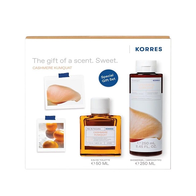 KORRES - Cashmere Kumquat Eau De Toilette (50ml) & Cashmere Kumquat Shower Gel (250ml)