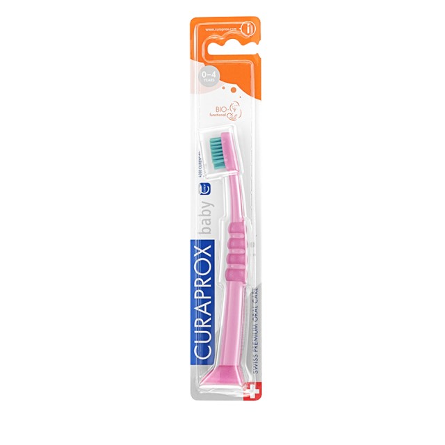 CURAPROX - Baby 4260 Tooothbrush Ultrasoft  0-4years Pink-Green | 1τμχ