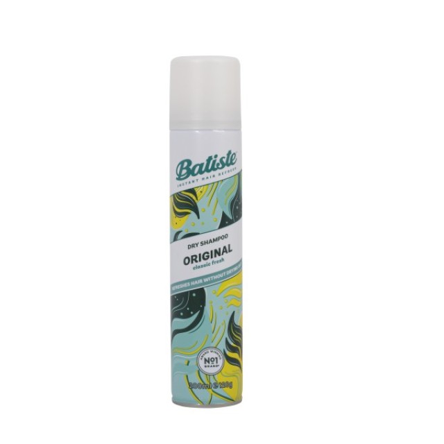 Batiste Original Ξηρό Σαμπουάν με Άρωμα από ξύσμα Λεμονιού και φρέσκα Λουλούδια 200ml