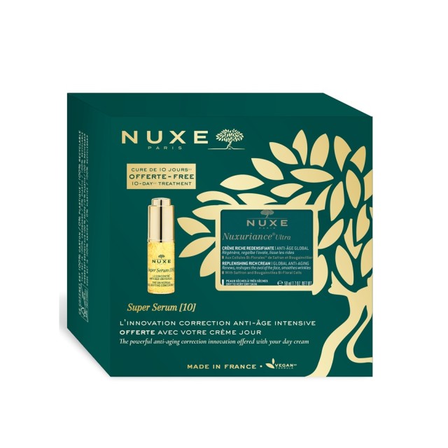 NUXE - Nuxuriance Ultra Creme Redensifiante Riche (50ml) & Super Serum 10 (5ml)
