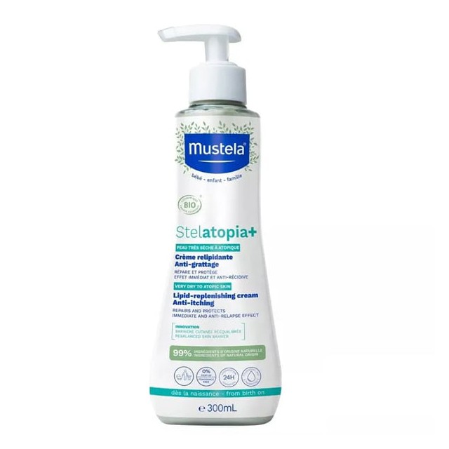 Mustela - Stelatopia+ Lipid-Replenishing Cream 300ml