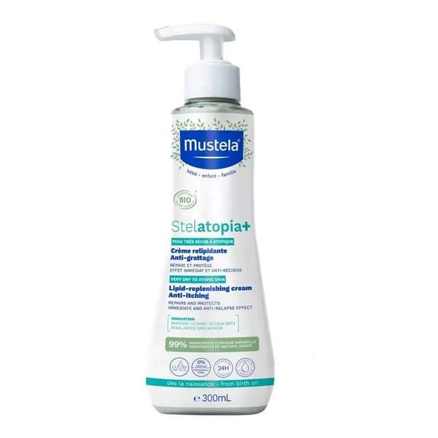 Mustela - Stelatopia+ Lipid-Replenishing Cream 300ml