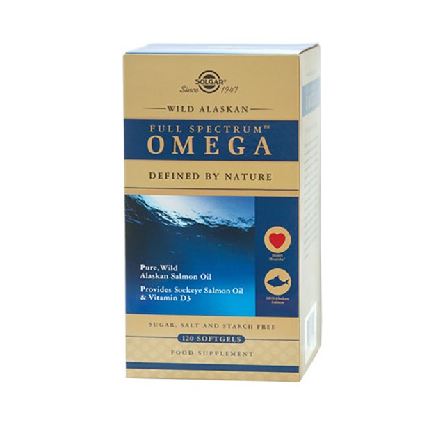 SOLGAR - Wild Alaskan Full Spectrum Omega™ | 120 softgels