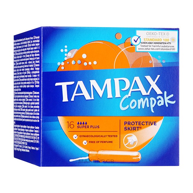 TAMPAX - Compak Super Plus | 16τμχ
