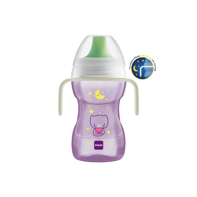 MAM - Fun to Drink Cup Night Girl 8m+ | 270ml