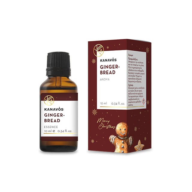 Kanavos Essence Gingerbread Αρωματικό Χώρου 10ml