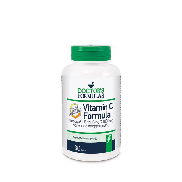 DOCTORS FORMULAS - Vitamin C Fast-action C 1000mg | 30 veg.tabs