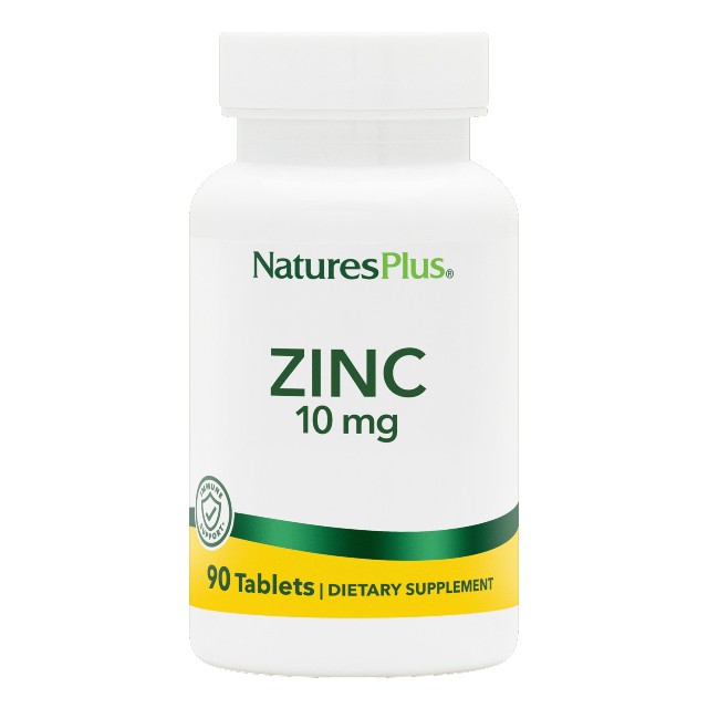 Natures Plus Zinc 10mg 90tabs