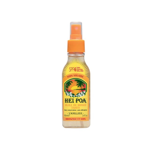 HEI POA - Tahiti Monoi Oil SPF6 Vanilla Spray | 100ml