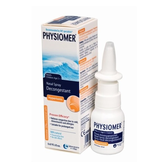 PHYSIOMER - Hypertonic Pocket Size | 20ml