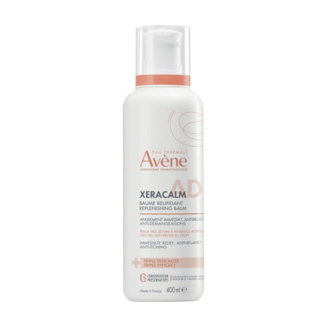 Avène Xeracalm AD Baume Αναπλήρωσης Λιπιδίων, 400ml
