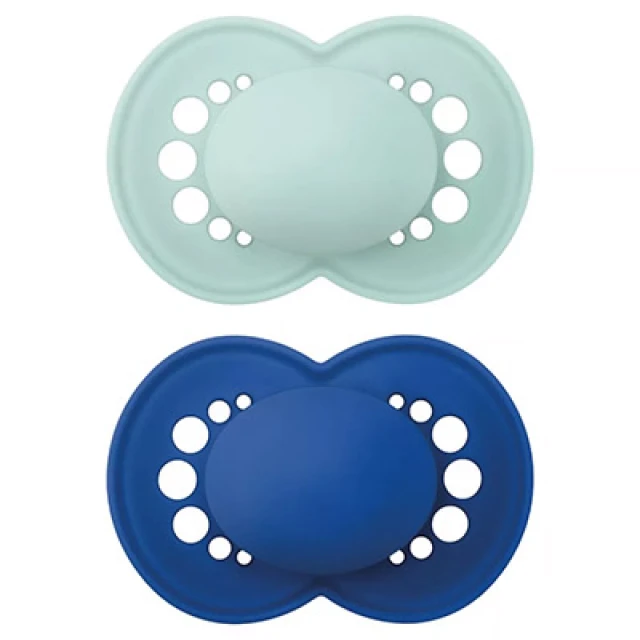 MAM - Colours of Nature Πιπίλα Σιλικόνης Boys 6-16m | 2τμχ