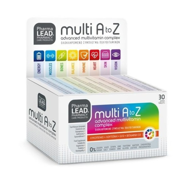 Pharmalead Multi A To Z Advanced Multivitamin Complex 30tabs