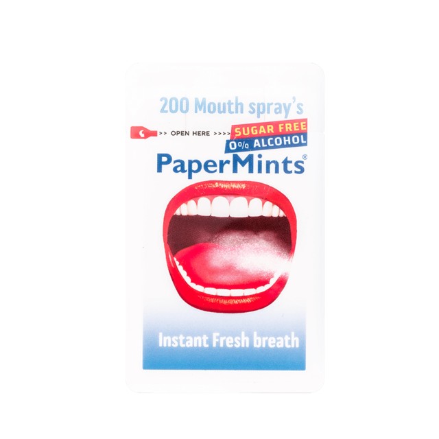 PAPERMINTS - Spray Μέντας για Δροσερή Αναπνοή | 12 ml