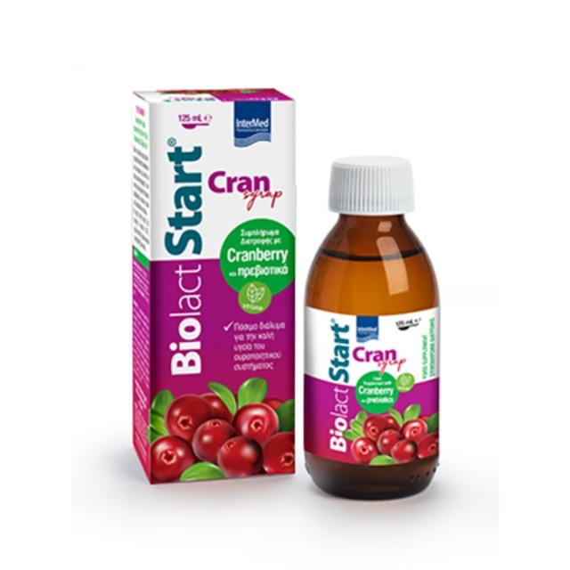 Intermed Biolact Start Cran Syrup, 125ml