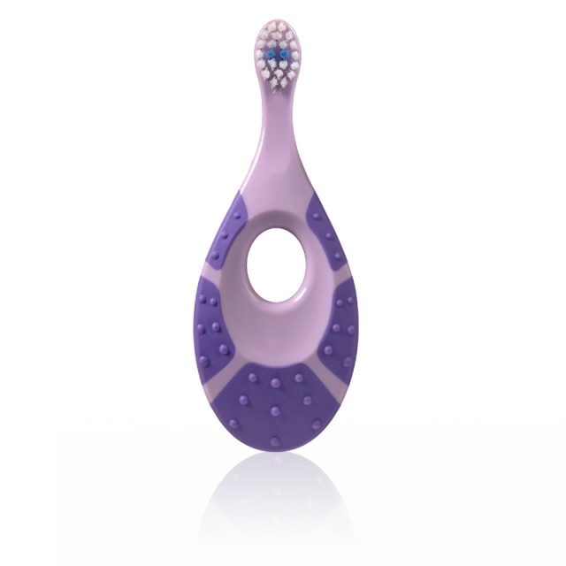 JORDAN - Baby Toothbrush Step 0-2years Purple Βρεφική Οδοντόβουρτσα | 1τμχ