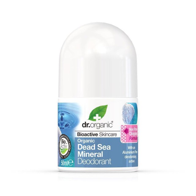 DR.ORGANIC - Organic Dead Sea Minerals Deodorant | 50ml