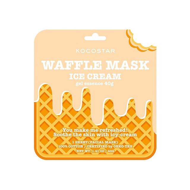 KOCOSTAR - Waffle Mask Ice Cream | 1τμχ