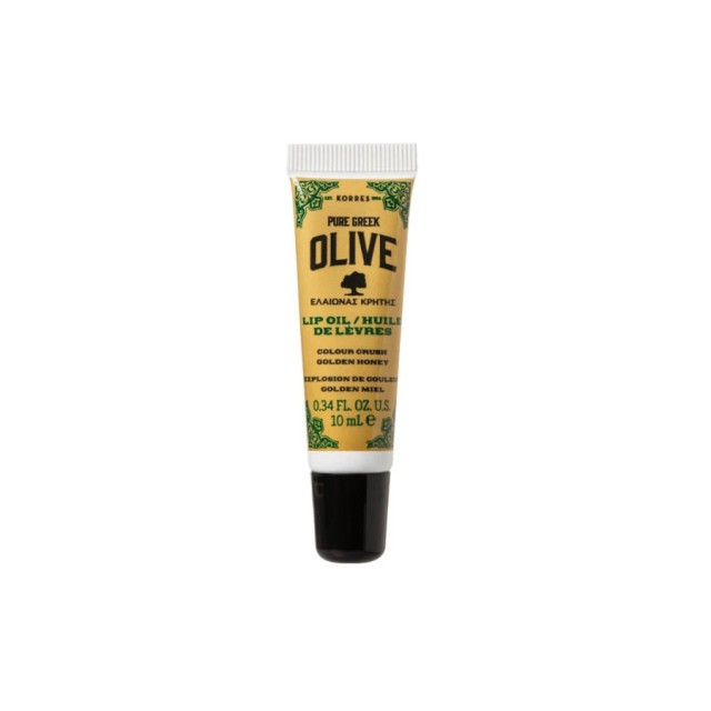 KORRES - Pure Greek Olive Color Crush Golden Honey Lip Oil | 10ml