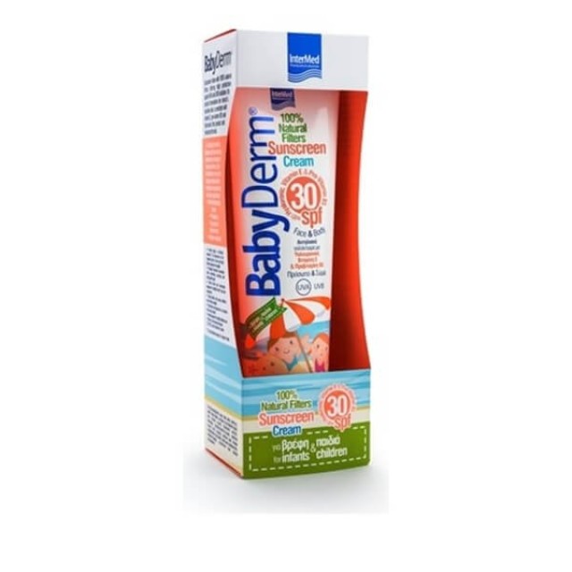 INTERMED - BABYDERM Sunscreen Cream Face & Body SPF30 | 300ml