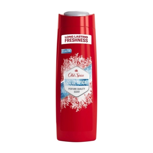 Old Spice Αφρόλουτρο & Σαμπουάν Cold Spice 3in1 400ml