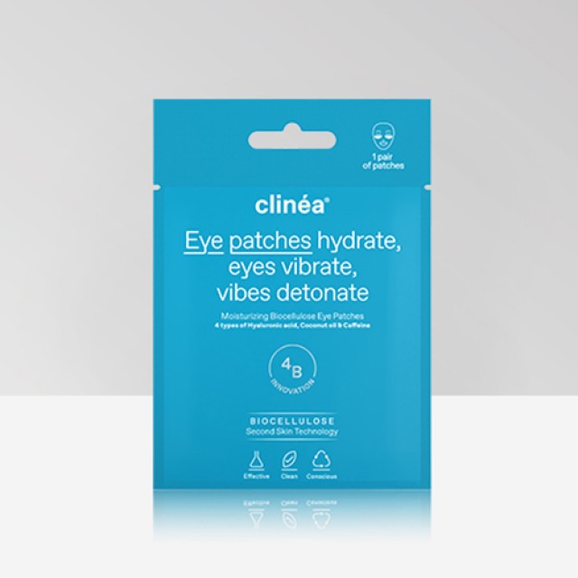 Clinea - Moisturizing Biocellulose Eye Patches 1pair