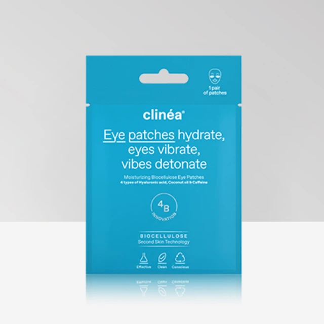 Clinea - Moisturizing Biocellulose Eye Patches 1pair