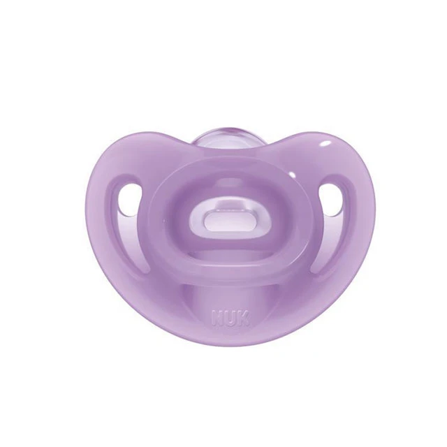 NUK - Sensitive Πιπίλες Σιλικόνης Μώβ 0-6m (10.729.139) | 1τμχ