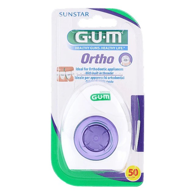 GUM - 3220 Ortho Floss strands | 50χρήσεις