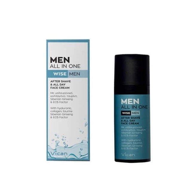VICAN - Wise Men All in One After Shave & All Day Face Cream | 50ml
