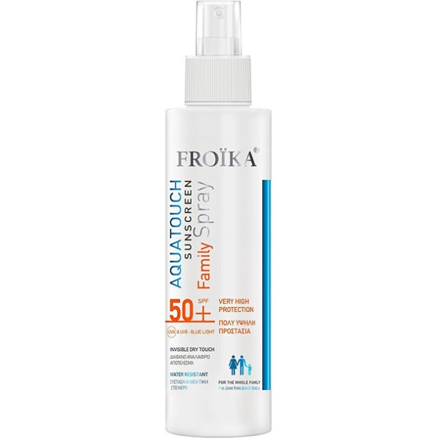 Froika Aquatouch Family Spray SPF 50+ Αντηλιακό Σώματος 250ml