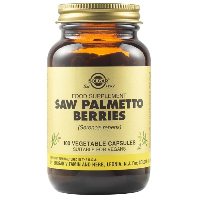 SOLGAR - Saw Palmetto Berries | 100 Vegetable caps