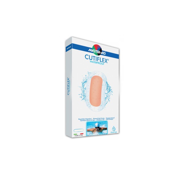 MASTER AID - Cutiflex Waterproof Γαζες 10,5x15cm | 5τμχ