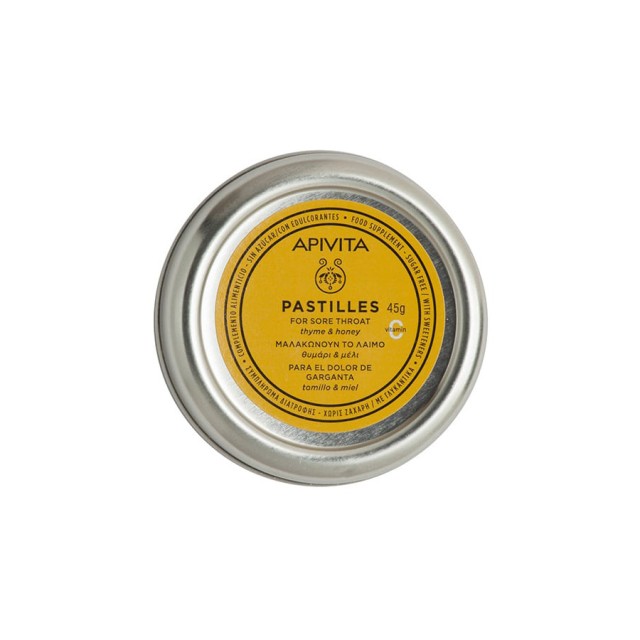 APIVITA - Pastilles με Θυμάρι & Μέλι | 45gr