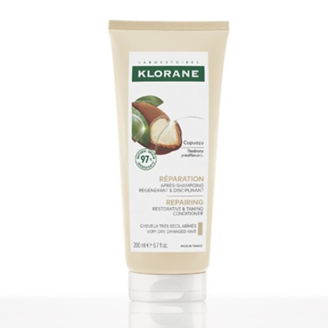 Klorane Nourishing & Repairing Conditioner with Organic Cupuacu Butter for Very Dry & Damaged Hair 200ml