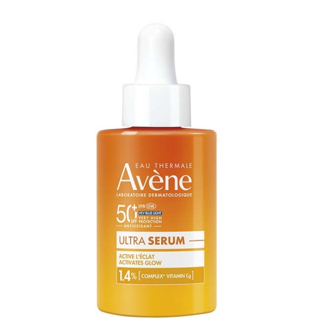 Avene Eau Thermale Ultra Serum Ορός Προσώπου για Ενεργοποίηση της Λάμψης SPF50+, 30ml