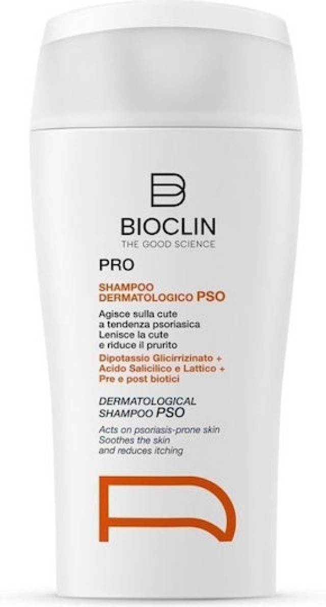 Bioclin Pro Dermatological Shampoo PSO Δερματολογικό Σαμπουάν για το Τριχωτό με Τάση Ψωρίασης, 125ml