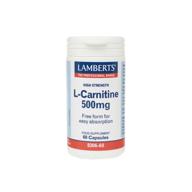 LAMBERTS - L-Carnitine 500mg | 60 tabs