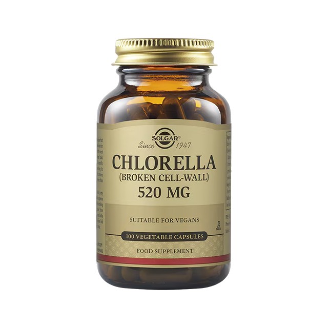 Solgar Chlorella 520mg 100veg.caps