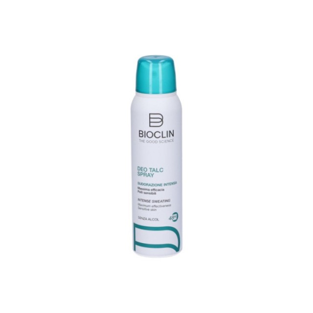 Bioclin Deo Spray Talc Αποσμητικό Σπρέι για Ρύθμιση της Έντονης Εφίδρωσης, 150ml