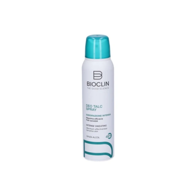 Bioclin Deo Spray Talc Αποσμητικό Σπρέι για Ρύθμιση της Έντονης Εφίδρωσης, 150ml