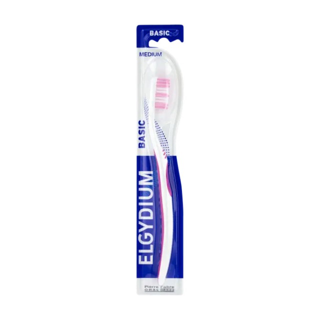 ELGYDIUM - Basic Toothbrush Medium Yellow | 1τμχ