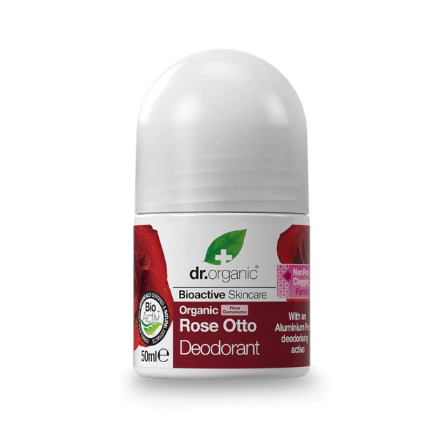 DR.ORGANIC - Organic Rose Otto Deodorant | 50ml