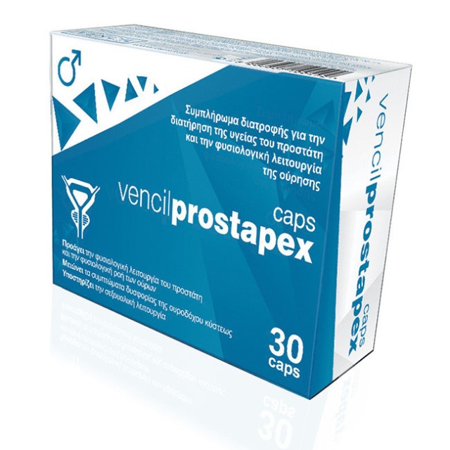 Vencil Prostapex Συμπλήρωμα για την Υγεία του Προστάτη 30 κάψουλες