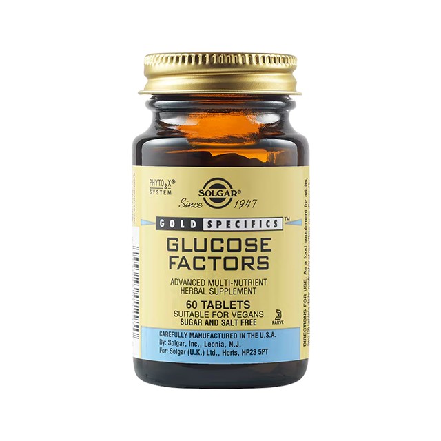 Solgar Glucose Factors 60tabs